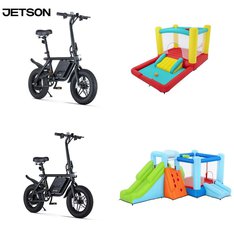 Pallet - 13 Pcs - Powered, Cycling & Bicycles, Game Room, Outdoor Play - Customer Returns - Jetson, Razor, Barrington, Play Day