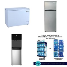 Pallet - 7 Pcs - Bar Refrigerators & Water Coolers, Refrigerators, Freezers - Customer Returns - Galanz, Frigidaire, Avalon, Primo International