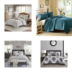 3 Pallets - 57 Pcs - Bedding - Like New - Madison Park, Modern Threads, Fieldcrest, Madison Park Essentials