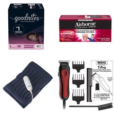 Pallet - 1548 Pcs - Bath & Body, Hair Care, Diet, Nutrition, Vitamins & Supplements, Home Health Care - Overstock - Unilever, Revlon Colorsilk, BeLoved, CONAIR