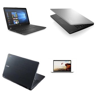 25 Pcs – Laptop Computers – Refurbished (GRADE C) – ACER, HP, LENOVO, Asus