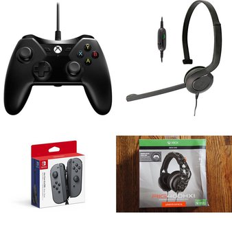 Pallet – 318 Pcs – Video Game Accessories – Customer Returns – POWER A, Nyko, Microsoft, PowerA