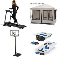 Pallet - 8 Pcs - Outdoor Sports, Exercise & Fitness - Customer Returns - Ozark Trail, Igloo, Sunny Health & Fitness, Lifetime