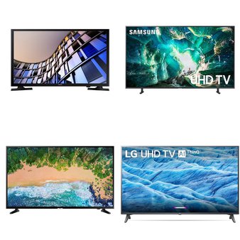 5 Pcs – LED/LCD TVs – Refurbished (GRADE A) – Samsung, LG