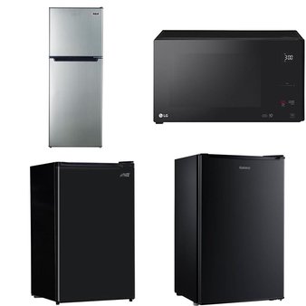 Pallet – 9 Pcs – Microwaves – Customer Returns – RCA, Hamilton Beach, Midea, Curtis International