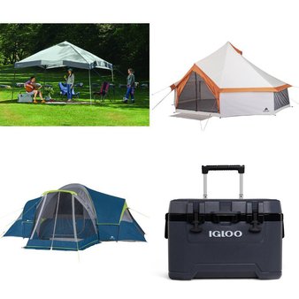 Pallet – 21 Pcs – Camping & Hiking, Patio – Customer Returns – Ozark Trail, Igloo, Ozark