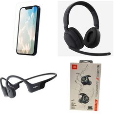 Case Pack - 13 Pcs - In Ear Headphones, Other, Over Ear Headphones - Customer Returns - onn., Shokz, Nokia, JBL