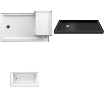 Pallet – 3 Pcs – Kitchen & Bath Fixtures, Hardware – Customer Returns – Kohler, Dreamline