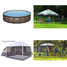 Pallet - 12 Pcs - Camping & Hiking, Pools & Water Fun, Outdoor Sports, Unsorted - Customer Returns - Ozark Trail, Coleman