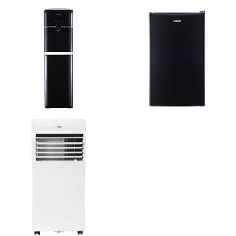Pallet – 8 Pcs – Refrigerators, Air Conditioners, Bar Refrigerators & Water Coolers – Overstock – Galanz