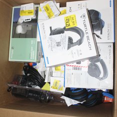1 Parcel Box - 54 Pcs - Other, Power Adapters & Chargers, Audio Headsets, Apple Watch - Untested Customer Returns - Major Retailer
