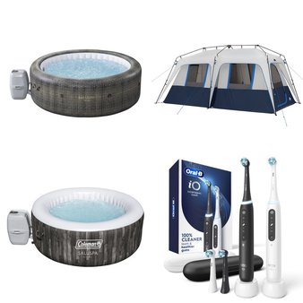 Pallet – 11 Pcs – Hot Tubs & Saunas, Oral Care, Shredders, Camping & Hiking – Customer Returns – Oral-B, Coleman, Ozark Trail, Mm