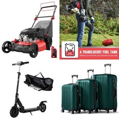 Pallet - 5 Pcs - Luggage, Powered, Accessories, Mowers - Customer Returns - EVERCROSS, DoBest, PowerSmart, UBesGoo