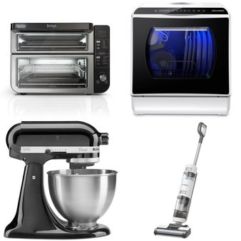 WEEKEND SPECIAL – 6 Pallets – 161 Pcs – Food Processors, Blenders, Mixers & Ice Cream Makers, Drip Brewers / Perculators, Vacuums, Microwaves – Untested Customer Returns – Walmart