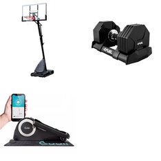 Pallet - 4 Pcs - Outdoor Sports, Exercise & Fitness - Customer Returns - Spalding, Fuel Pureformance, Cubii