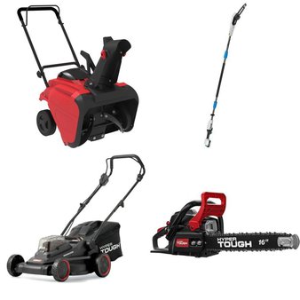 Pallet – 13 Pcs – Trimmers & Edgers, Mowers, Hedge Clippers & Chainsaws, Other – Customer Returns – Hyper Tough, Ozark Trail, Hart, Keystone