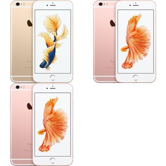 5 Pcs – Apple iPhone 6S Plus – Refurbished (GRADE B – Unlocked) – Models: 3A550LL/A, 3A551LL/A, MKW82LL/A