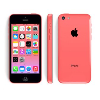 5 Pcs – Apple iPhone 5C 8GB Pink LTE Cellular AT&T MGF42LL/A – Refurbished (GRADE A – Unlocked)