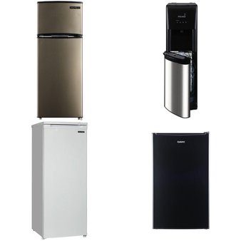 Pallet – 6 Pcs – Refrigerators, Bar Refrigerators & Water Coolers, Freezers – Customer Returns – Galanz, Thomson, Primo