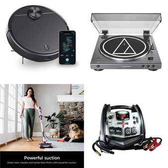 Pallet – 34 Pcs – Automotive Accessories, Power, Vacuums, Toasters & Ovens – Damaged / Missing Parts / Tested NOT WORKING – EverStart, Schumacher, Keurig, Audio-Technica