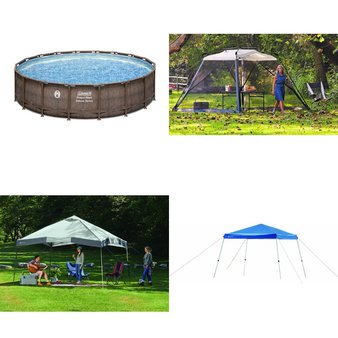 Pallet – 16 Pcs – Camping & Hiking, Pools & Water Fun – Customer Returns – Ozark Trail, Coleman