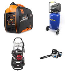 Pallet - 9 Pcs - Power Tools, Pressure Washers, Generators, Kitchen & Bath Fixtures - Customer Returns - Hyper Tough, Goodyear Tires, Black Max, WEN