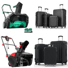 Pallet – 14 Pcs – Luggage, Snow Removal – Customer Returns – Zimtown, Travelhouse, Sunbee, LiTHELi