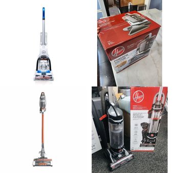 Truckload 26 Pallets – 653 Pcs – Vacuums – Untested Customer Returns CL