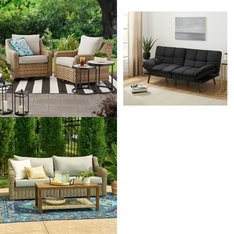 Pallet - 3 Pcs - Living Room, Patio - Overstock - Better Homes & Gardens