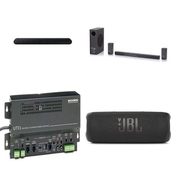1 Pallets – 54 Pcs – Speakers, Portable Speakers, In Ear Headphones – Untested Customer Returns – Walmart