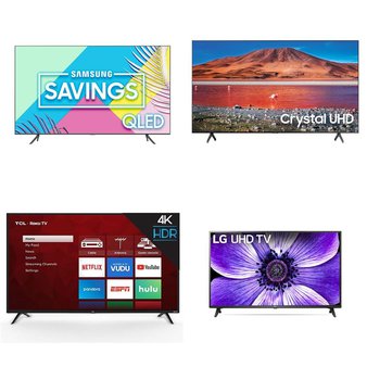 24 Pcs – LED/LCD TVs – Refurbished (GRADE A, GRADE B) – Samsung, LG, VIZIO, TCL