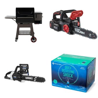 CLEARANCE! Pallet – 6 Pcs – Hedge Clippers & Chainsaws, Other, Pools & Water Fun, Patio & Outdoor Lighting / Decor – Customer Returns – Mm, Ozark Trail, Hart, Hyper Tough