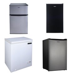 Pallet - 6 Pcs - Bar Refrigerators & Water Coolers, Freezers, Refrigerators - Customer Returns - Galanz, Thomson, DANBY PRODUCTS, Great Value