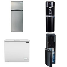 Pallet - 6 Pcs - Refrigerators, Bar Refrigerators & Water Coolers - Customer Returns - Frigidaire, Galanz, Great Value, Primo Water