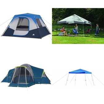 CLEARANCE! Pallet – 20 Pcs – Camping & Hiking – Customer Returns – Ozark Trail