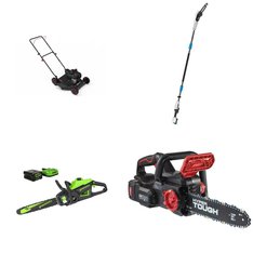 Pallet - 10 Pcs - Trimmers & Edgers, Mowers, Hedge Clippers & Chainsaws - Customer Returns - Hyper Tough, Hart, GreenWorks