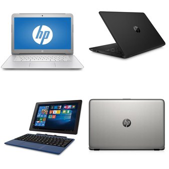 14 Pcs – Laptop Computers – (GRADE A – No Battery, No Power Adapter) – HP, Direkt-Tek, ACER, RCA