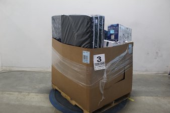 WEEKEND SPECIAL – 1 Pallet – 19 Pcs – TV Stands, Wall Mounts & Entertainment Centers, Vacuums – Untested Customer Returns – Walmart