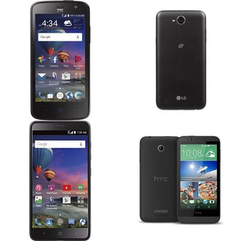 CLEARANCE! 16 Pcs – Smartphones – Tested Not Working – ZTE, Straight Talk, Tracfone, BLU