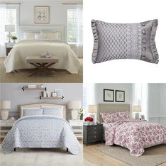 Pallet - 25 Pcs - Pillows and Blankets - Like New - Private Label Home Goods, HOME EXPRESSIONS, Laurel Manor, Laura Ashley