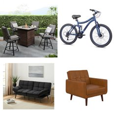 CLEARANCE! Pallet – 8 Pcs – Living Room, Office, Patio, Cycling & Bicycles – Overstock – Mainstays
