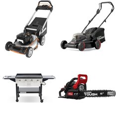 Pallet - 9 Pcs - Mowers, Hedge Clippers & Chainsaws, Trimmers & Edgers, Grills & Outdoor Cooking - Customer Returns - Hyper Tough, Mm, Great Value, Worx