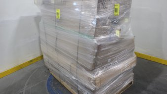 3 Pallets – 58 Pcs – New Bedroom, Heaters, Living Room, TV Stands, Wall Mounts & Entertainment Centers – New and New Damaged Box – Walmart