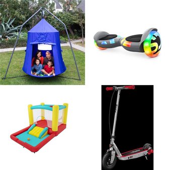 Pallet – 14 Pcs – Powered, Vehicles, Trains & RC, Outdoor Play, Not Powered – Customer Returns – Razor, Jetson, New Bright Industrial Co., Ltd., Play Day