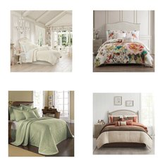 6 Pallets - 467 Pcs - Rugs & Mats, Curtains & Window Coverings, Bedding Sets, Comforters & Duvets - Mixed Conditions - Unmanifested Home, Window, and Rugs, Asstd National Brand, Fieldcrest, Regal Home Collections, Inc.