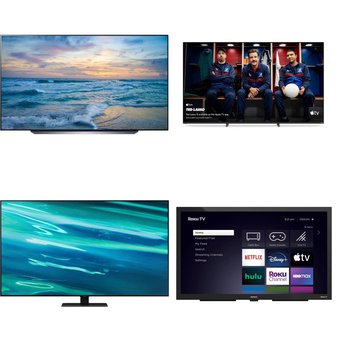 Flash Sale! 6 Pcs – LED/LCD TVs (48″ – 85″) – Refurbished (GRADE A, GRADE B) – Element Electronics, LG, Samsung, VIZIO