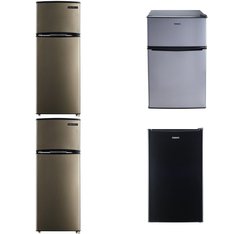 Pallet - 6 Pcs - Refrigerators, Bar Refrigerators & Water Coolers - Customer Returns - Galanz, Thomson