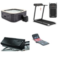 CLEARANCE! Pallet - 17 Pcs - Accessories, Storage & Organization, Disposable Tableware, Hot Tubs & Saunas - Open Box Customer Returns - Intex, Costway, 3 Sprouts, Everest Pro