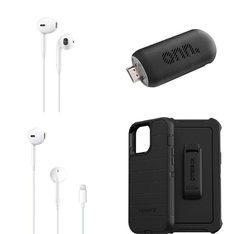 Pallet - 592 Pcs - In Ear Headphones, Cases, Media Streaming Players (IPTV), Ink, Toner, Accessories & Supplies - Customer Returns - Apple, OtterBox, onn., HP