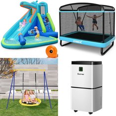 1 Pallets - 17 Pcs – Outdoor Play, Air Conditioners, Humidifiers / De-Humidifiers, Patio & Outdoor Lighting / Decor - Untested Customer Returns - Walmart